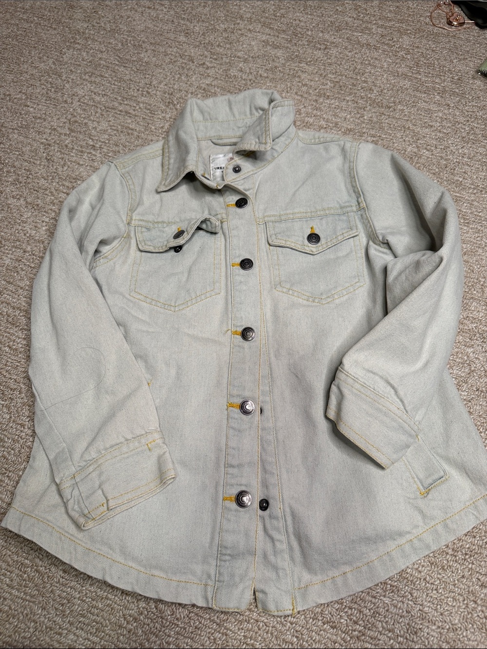 Urban Republic Light Gray Kids Jean Jacket